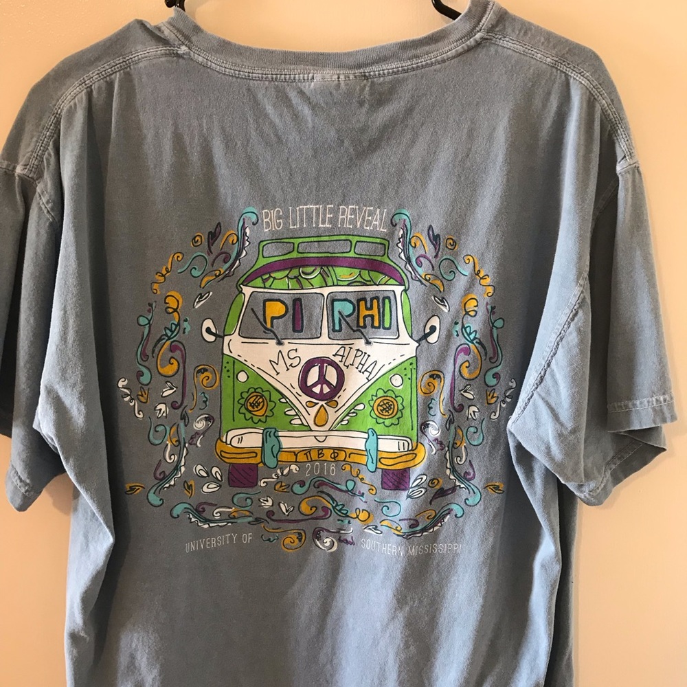Pi Beta Phi Comfort Colors shirt